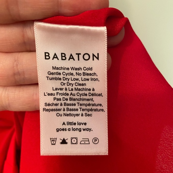ARITZIA BABATON Red Dress - Picture 6 of 7